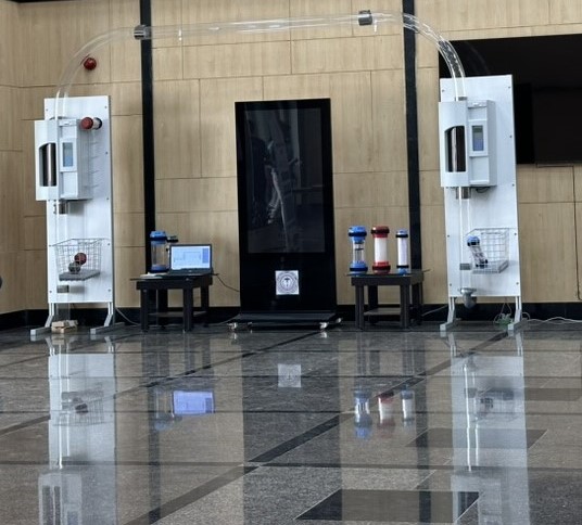 AIIMS New Delhi Hospital Pneumatic Tube System project — New Delhi, India
