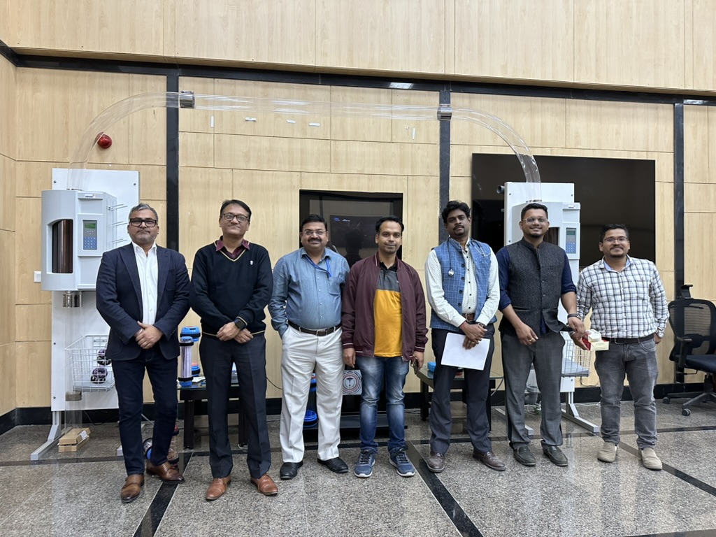 AIG Hospital Hospital Pneumatic Tube System project — Hyderabad, India
