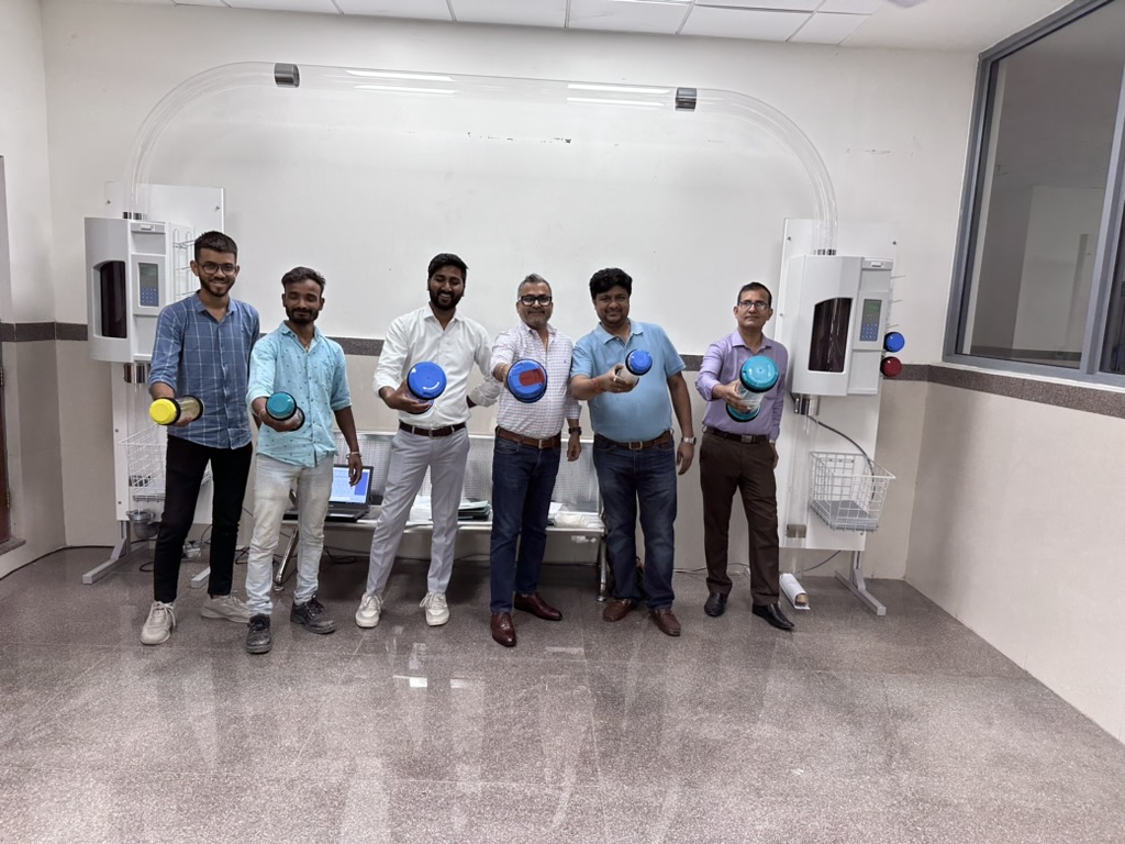 SVP Hospital Hospital Pneumatic Tube System project — Ahmedabad, India