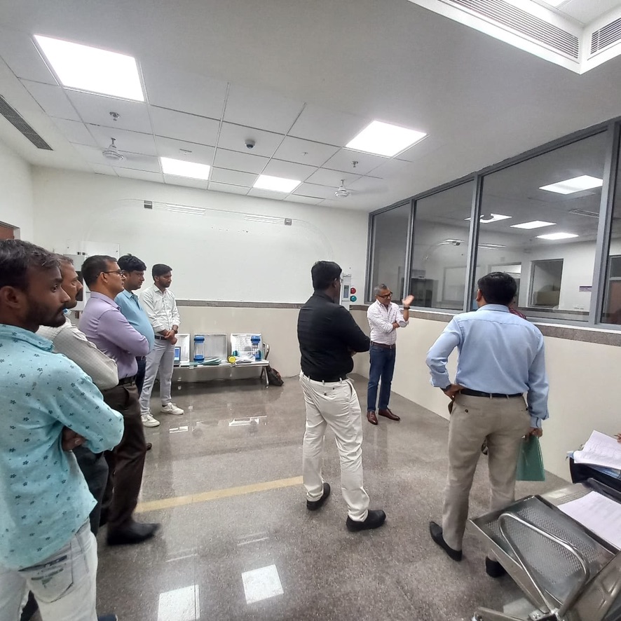 Jupiter Hospital Hospital Pneumatic Tube System project — Pune, India